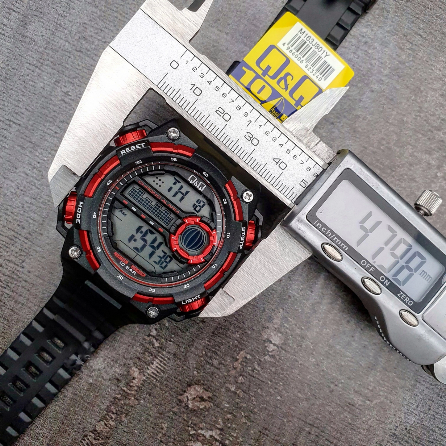 Reloj Q&Q Digital Original M163J801Y Deportivo