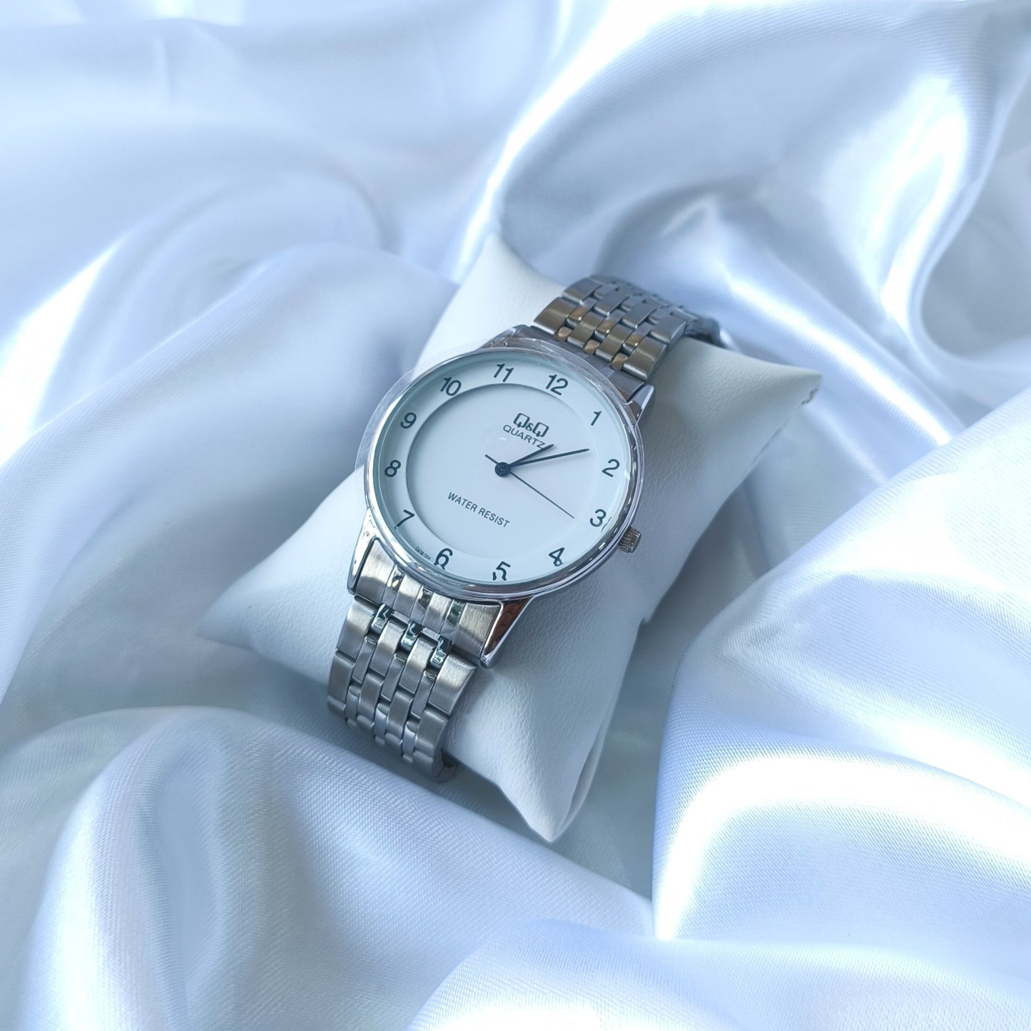 Reloj Q&Q QA56-J204Y Acero Plateado Hombre