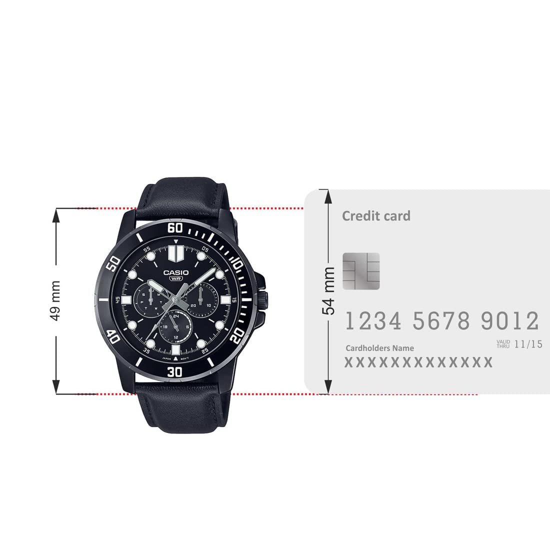Casio Men's Watch MTP-VD300BL-1EUDF