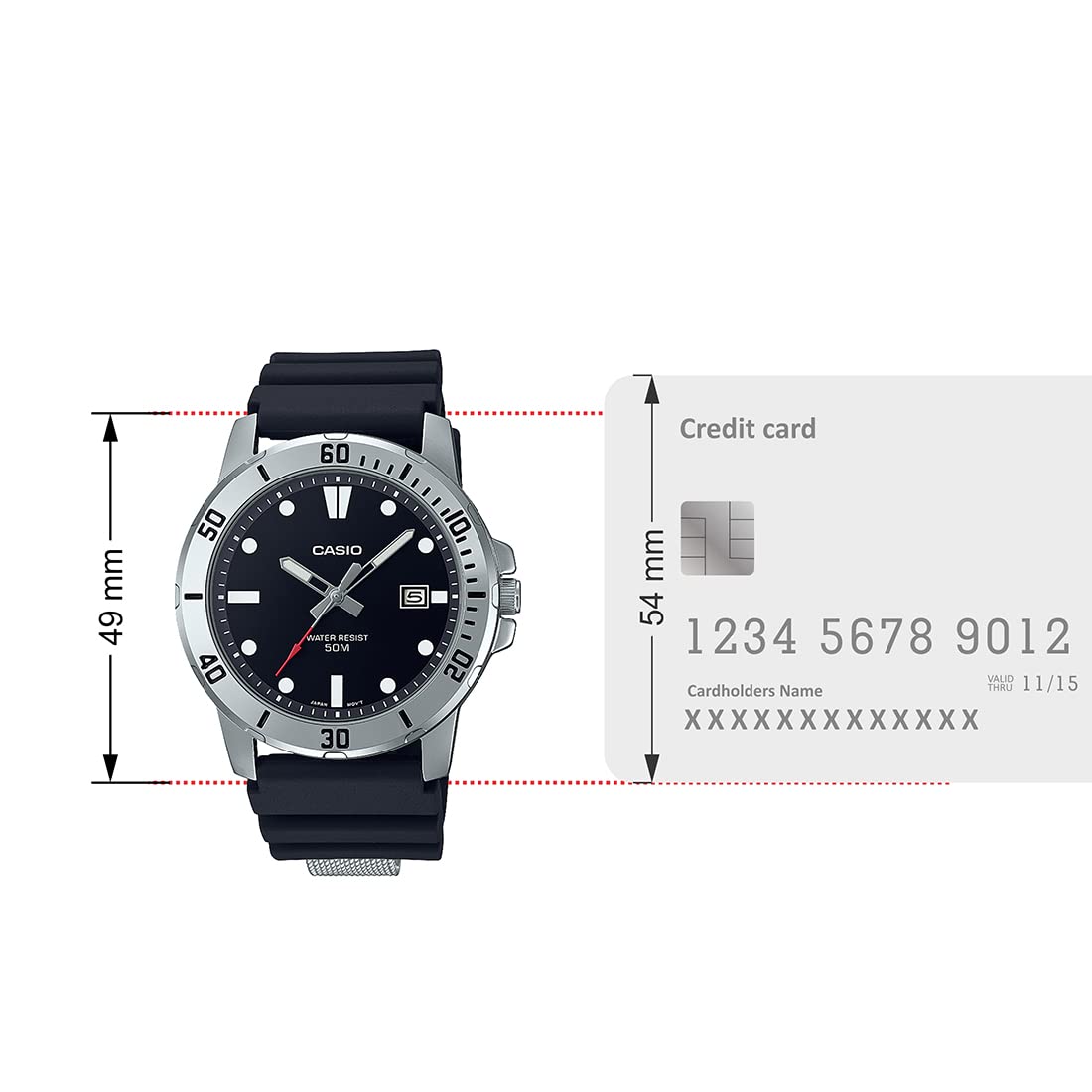 Reloj Casio Hombre MTP-VD01-1EVUDF