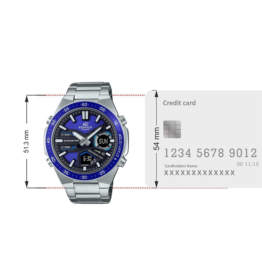 Reloj Casio Edifice EFV-C110D-2AVDF