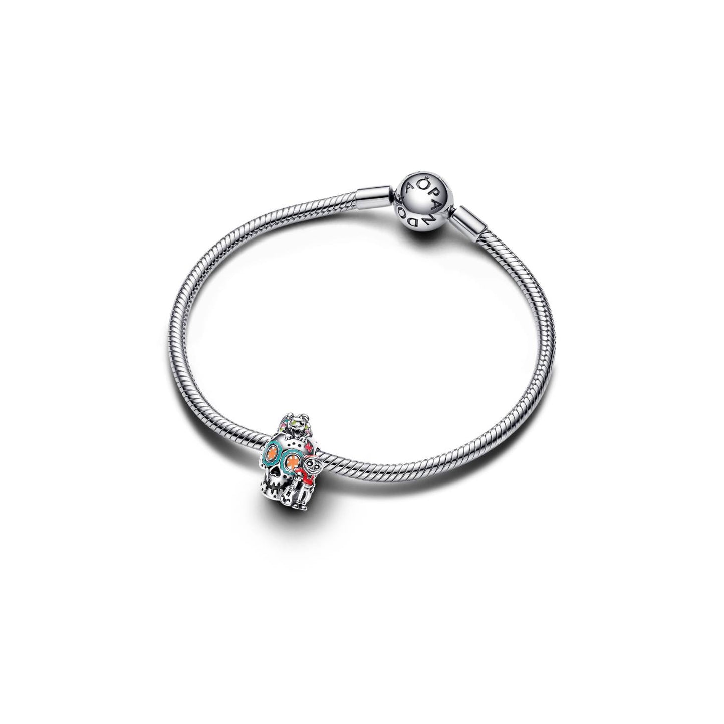 Dije Charm Calavera Mexicana Plata925