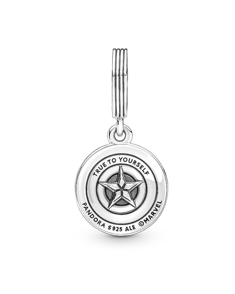 Dije Charm Capitán América en Plata925
