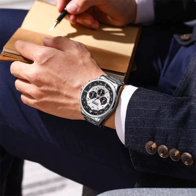 Reloj Curren 8399 Acerado Ejecutivo Elegante