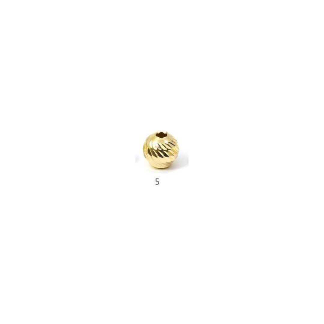 Pulsera Personalizada ORO 18K Balines Diamantados