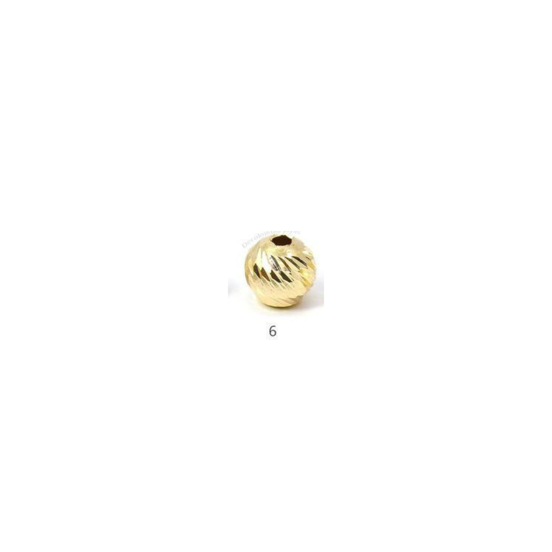 Pulsera Personalizada ORO 18K Balines Diamantados