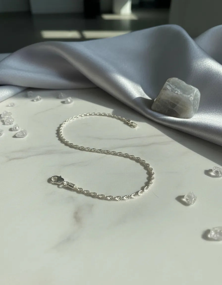 Brazalete plata italiana 925 acabado brillante