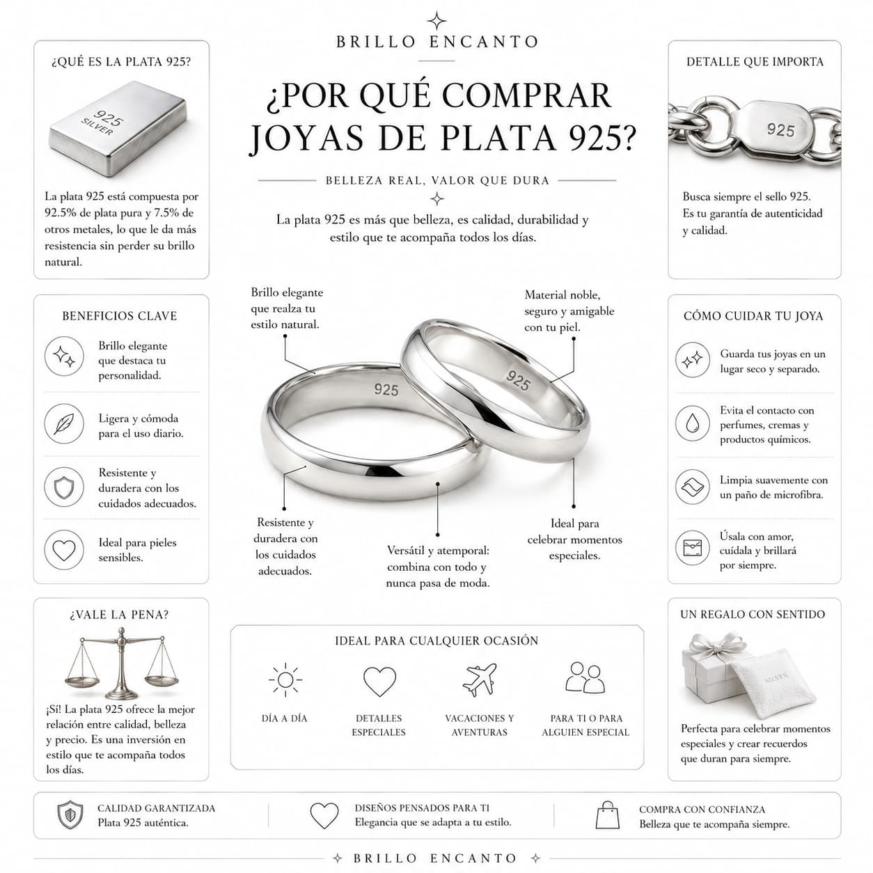 Comprar joyas plata