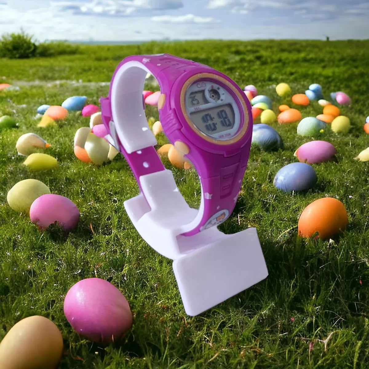Reloj Niño Digital Impermeable al Agua Azul Rex
