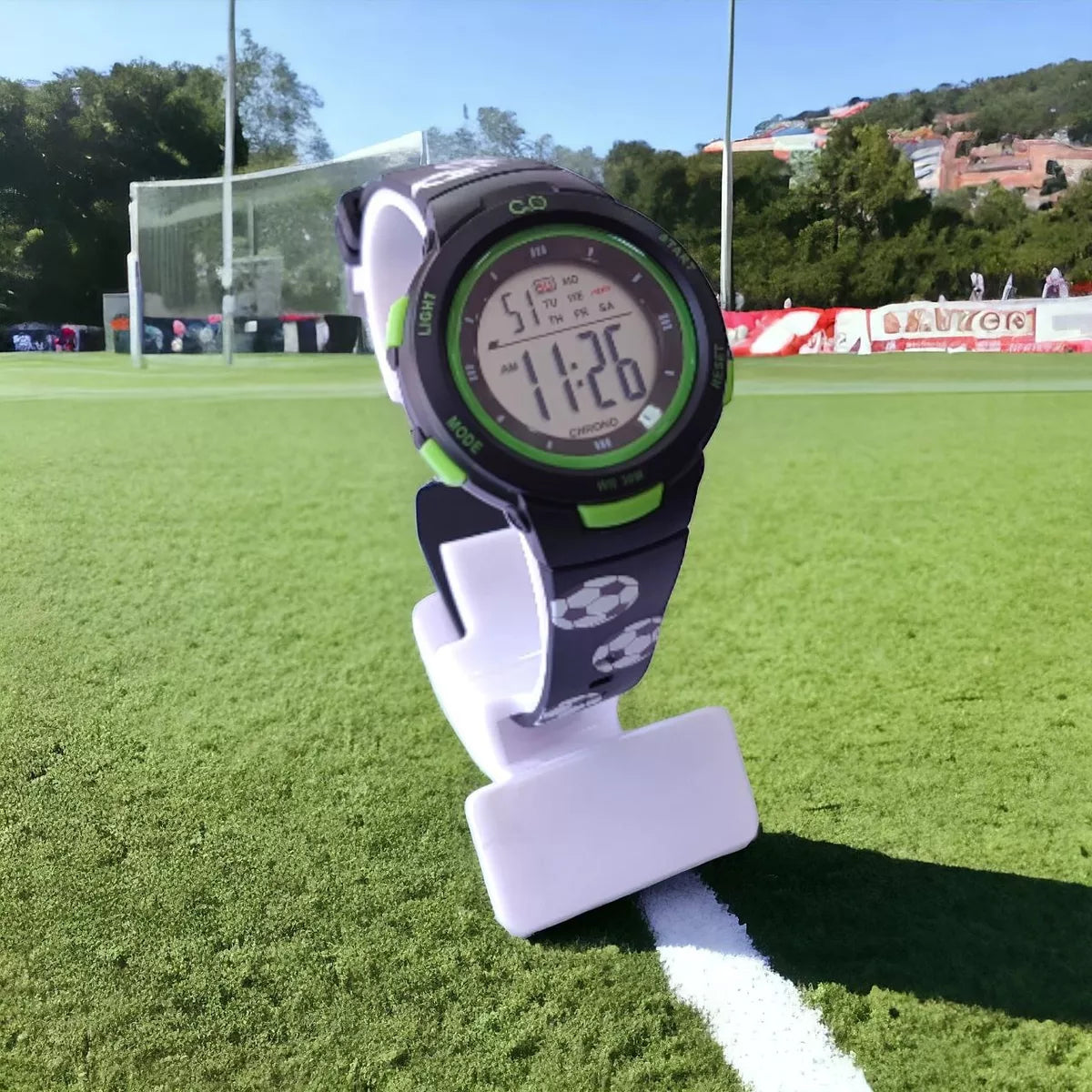 Reloj Niño Digital Impermeable al Agua Azul Rex