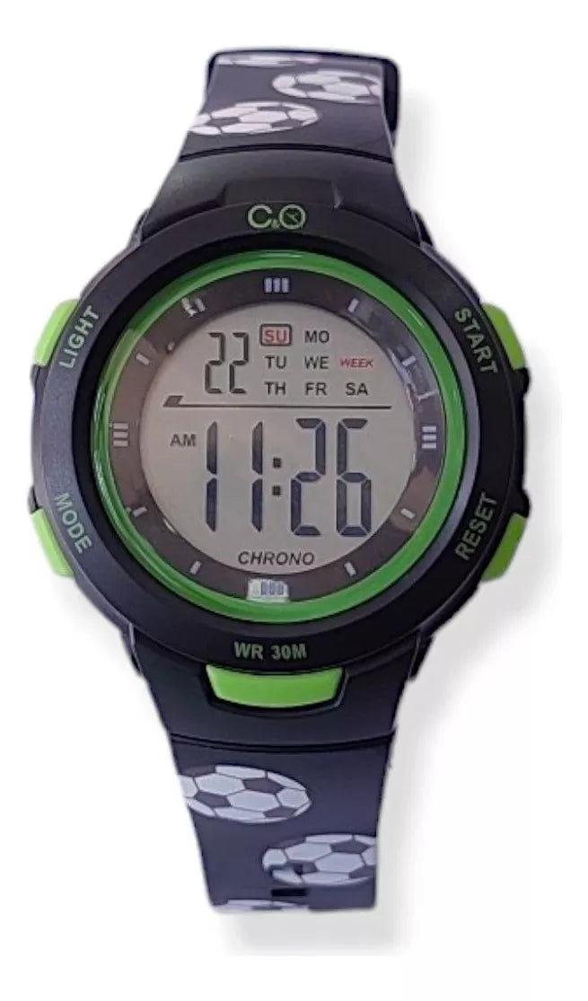 Reloj Niño Digital Impermeable al Agua Azul Rex