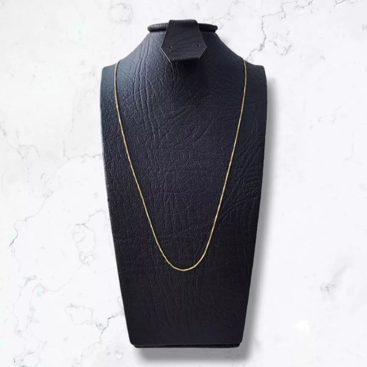 Cadena Tejido Figaro 45cm Mujer Oro Laminado 18K