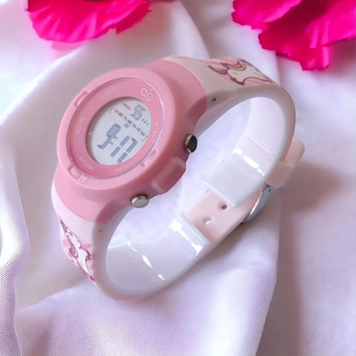Reloj Niño Digital Impermeable al Agua Azul Rex