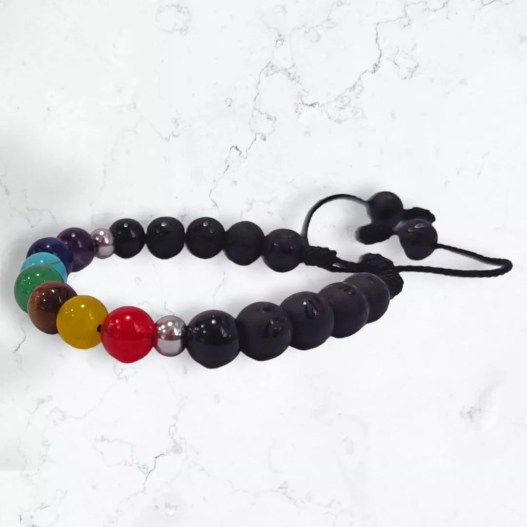 Pulsera Manilla 7 Chakras Piedras Naturales