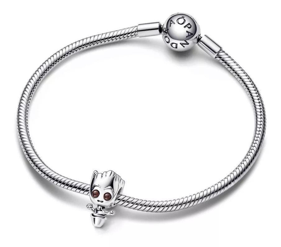 Dije Charm Yo Soy Groot Plata925 Marvel Guardianes De La Galaxia