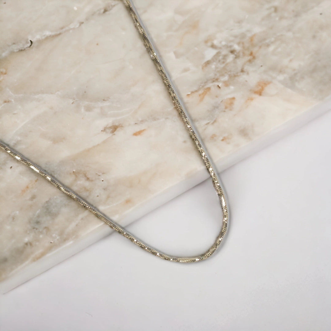 Cadena Singapur Mujer O Niña En Oro Laminado 18k