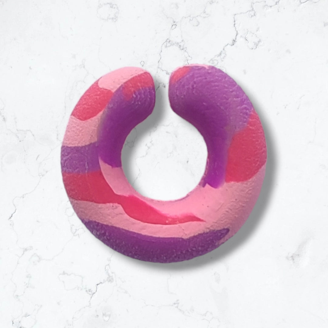Earcuff Rosa camuflado en Neopreno