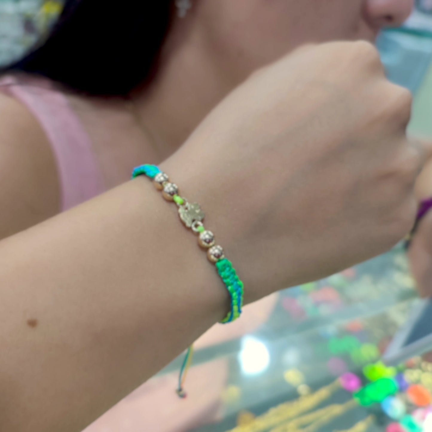 Pulsera Orgullo en Oro Laminado18k