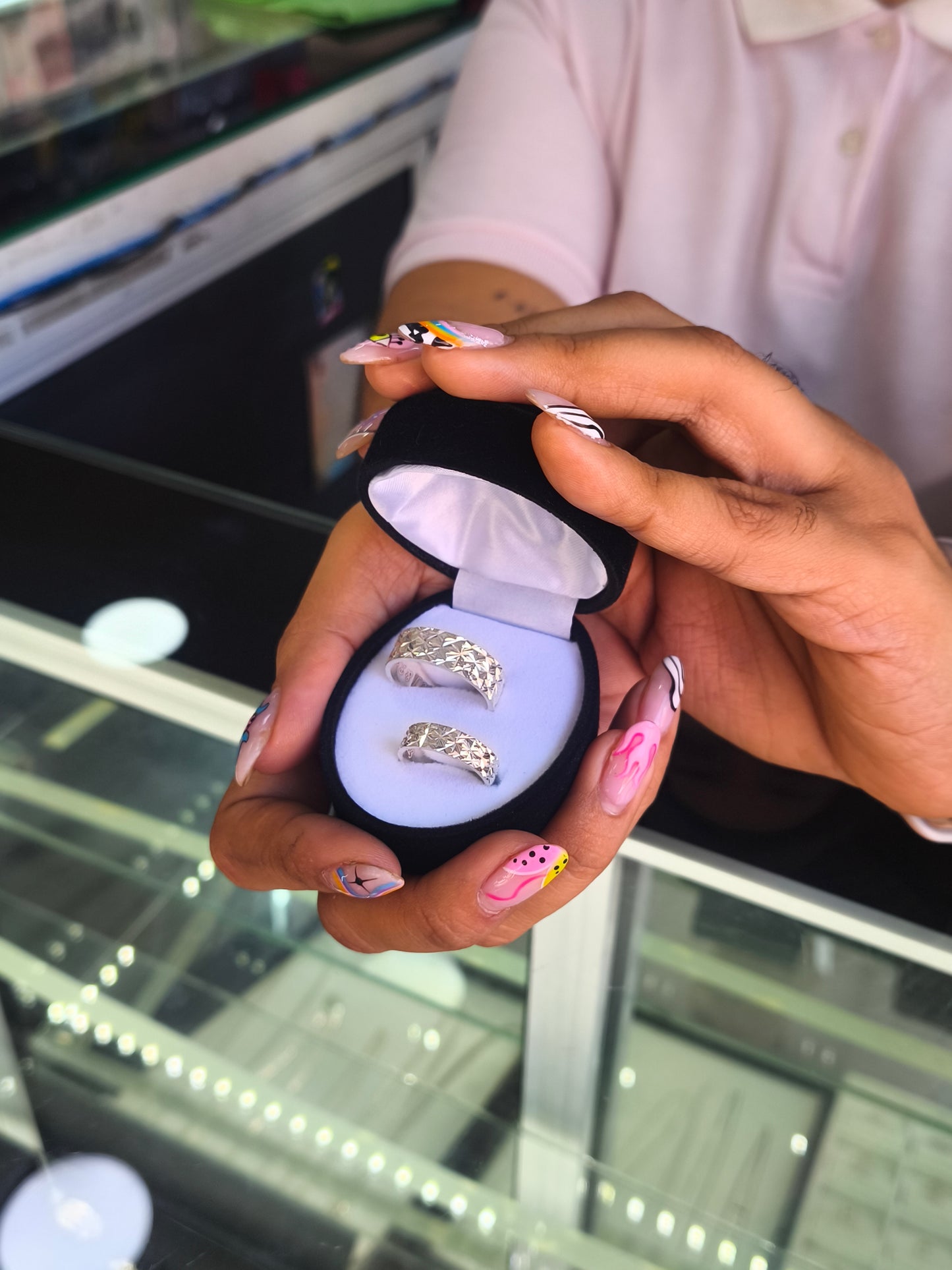 argollas plata 1000 hechas en Colombia diseño clásico