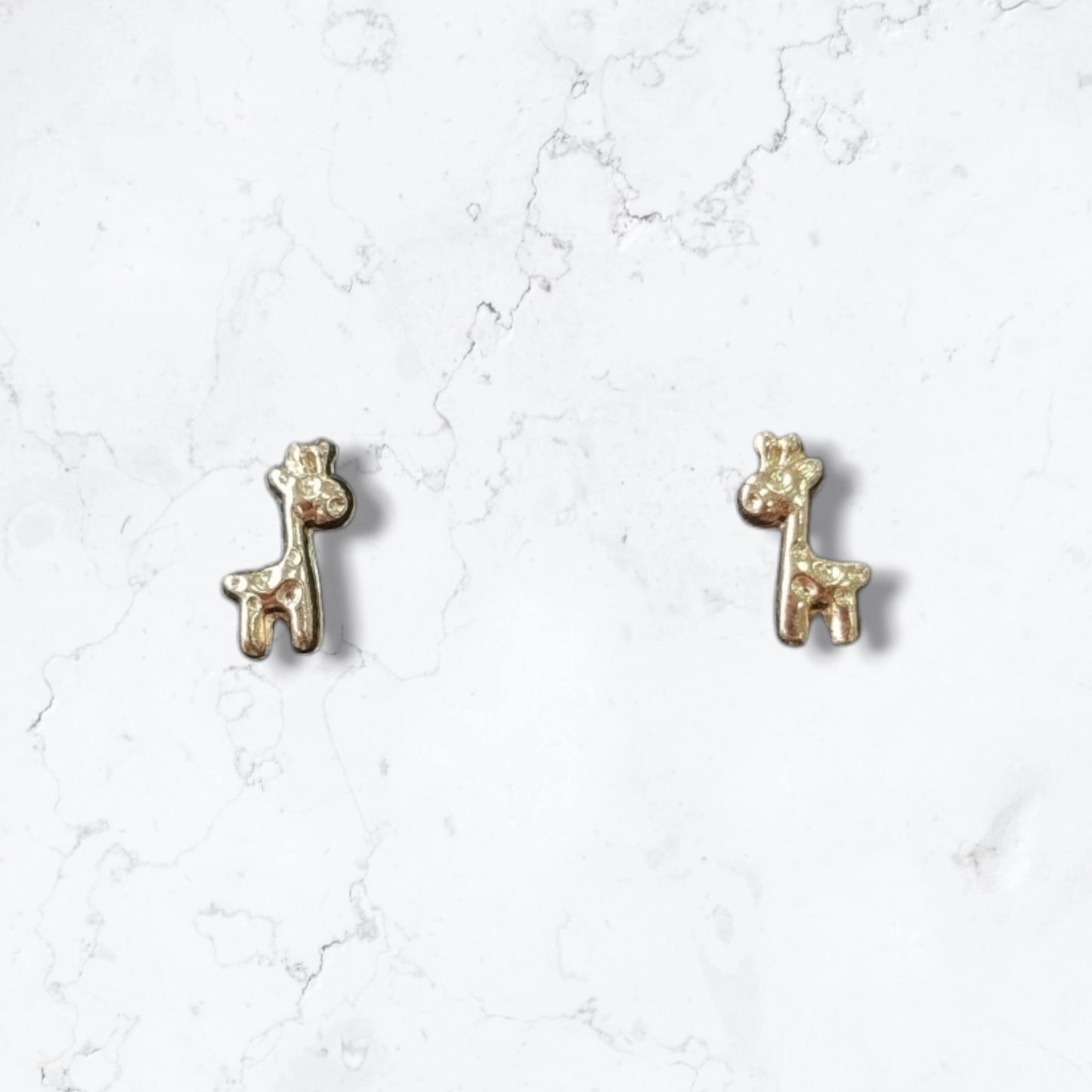 Anti-allergy Giraffe Earrings 18k Gold Plated