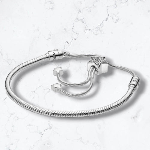 Manilla Pulsera Ajustable Estrella Plata925