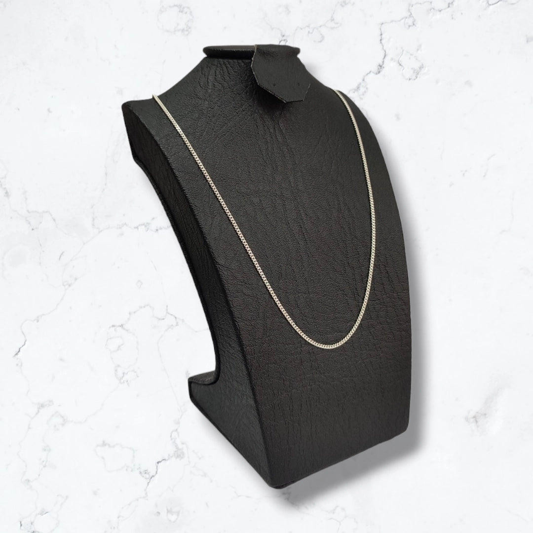 Cadena Cubana Plata925 Hombre 60 CM