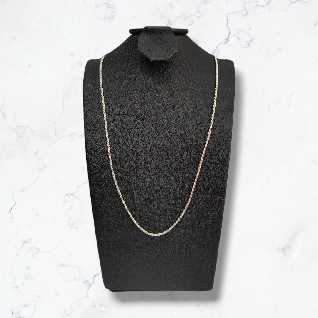 Cadena Lazo Plata925 Hombre 60 CM
