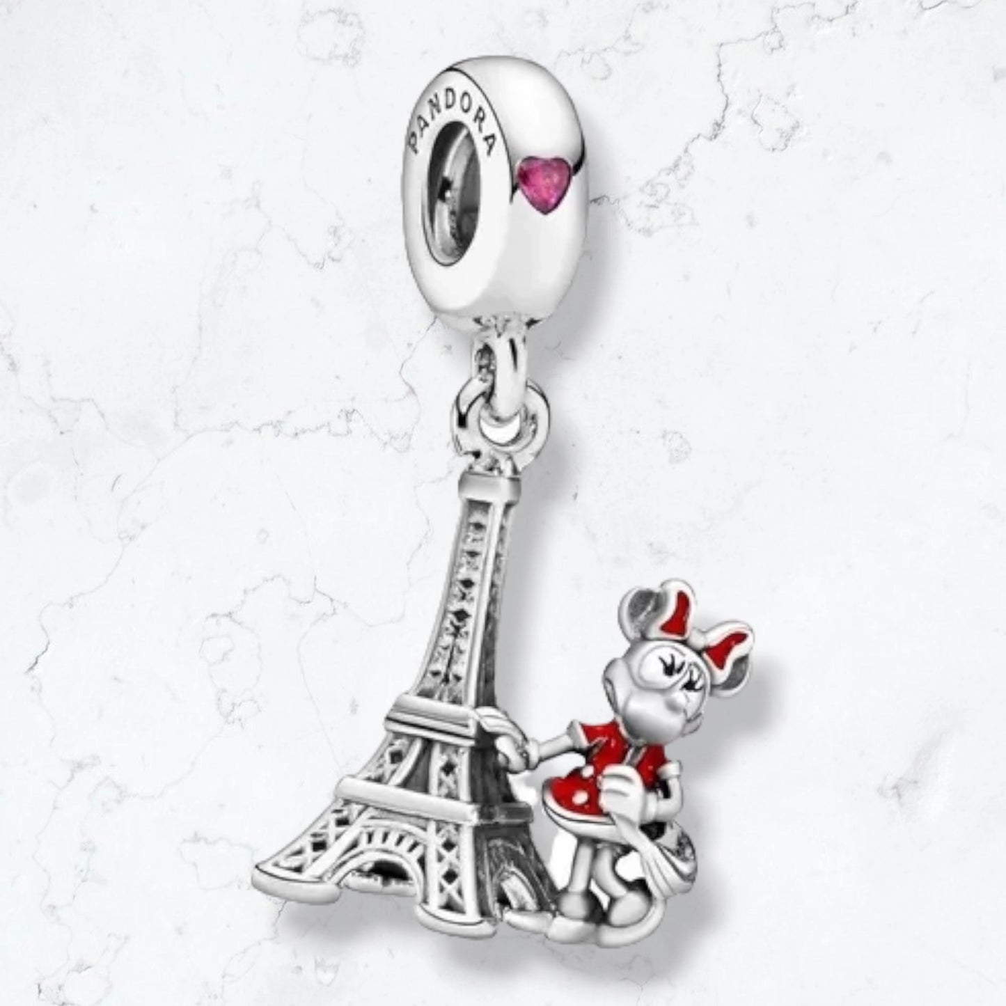 Charm Paris Minnie Plata925