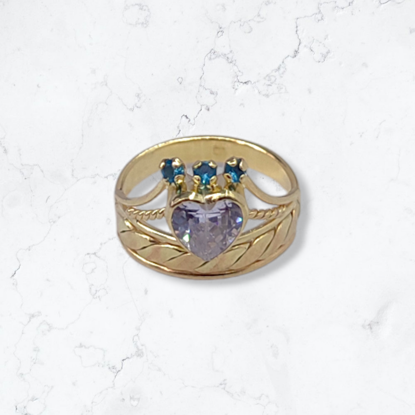 18k Gold Laminated Ring 15 Years