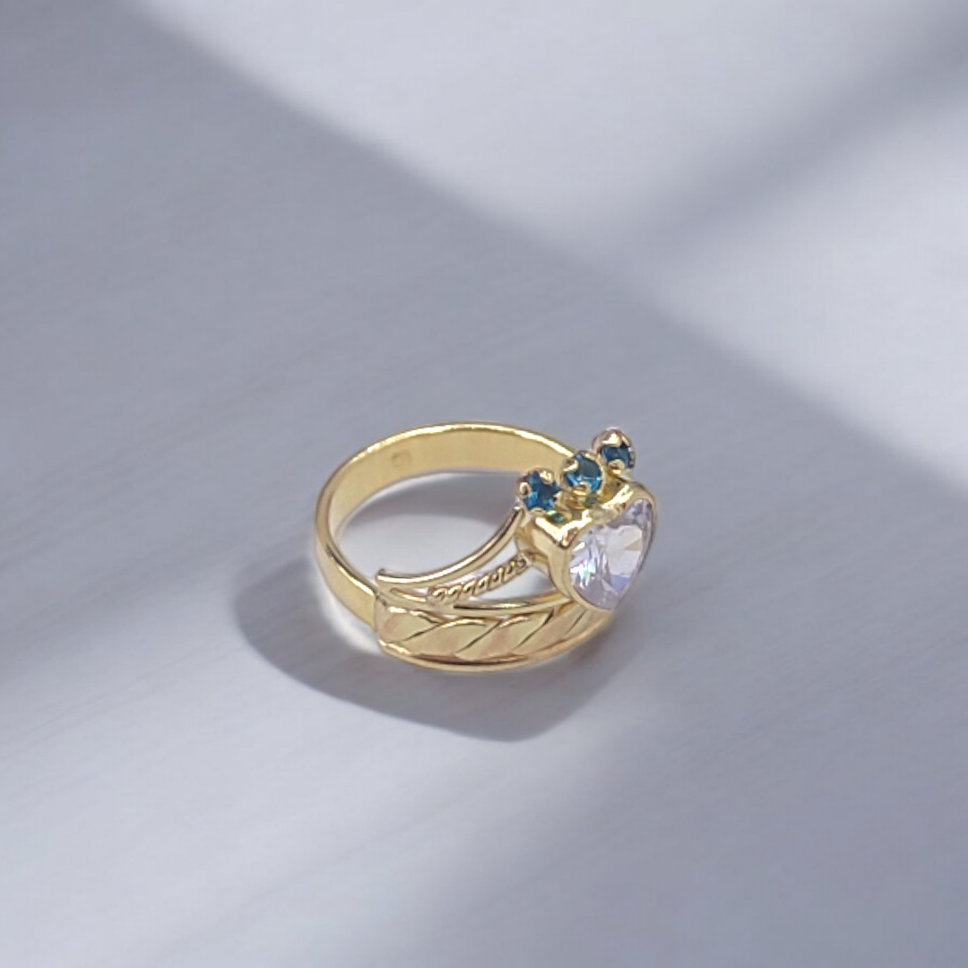18k Gold Laminated Ring 15 Years