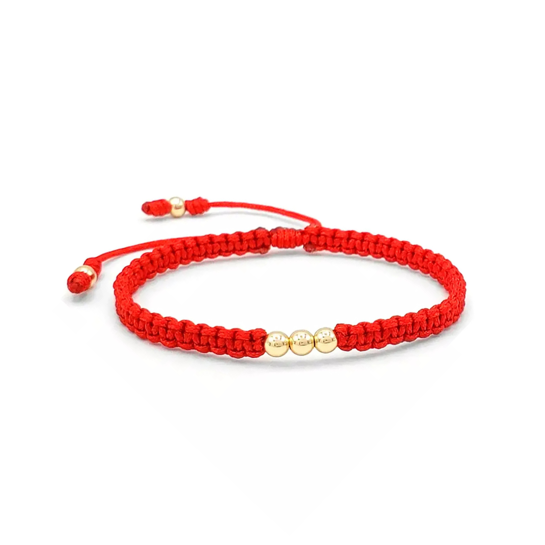 Pulsera En Oro18k y tamaño Balines #3