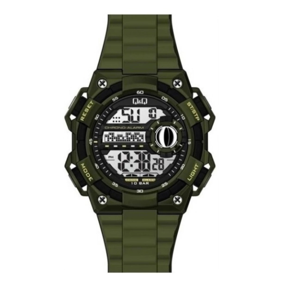 Reloj M163J804Y Siliconado Verde militar Hombre