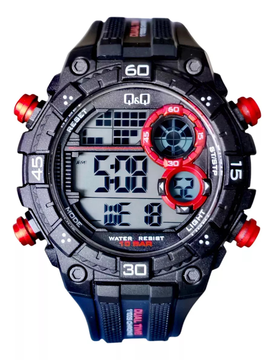 Reloj Q&Q Sumergible Original Hombre G25a500vy Deportivo