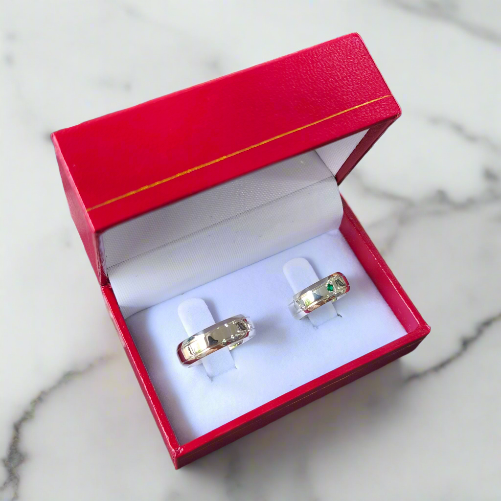 Wedding Rings Silver Alliance Rings