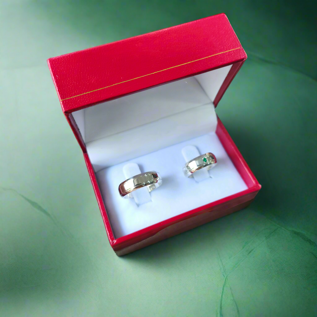Wedding Rings Silver Alliance Rings