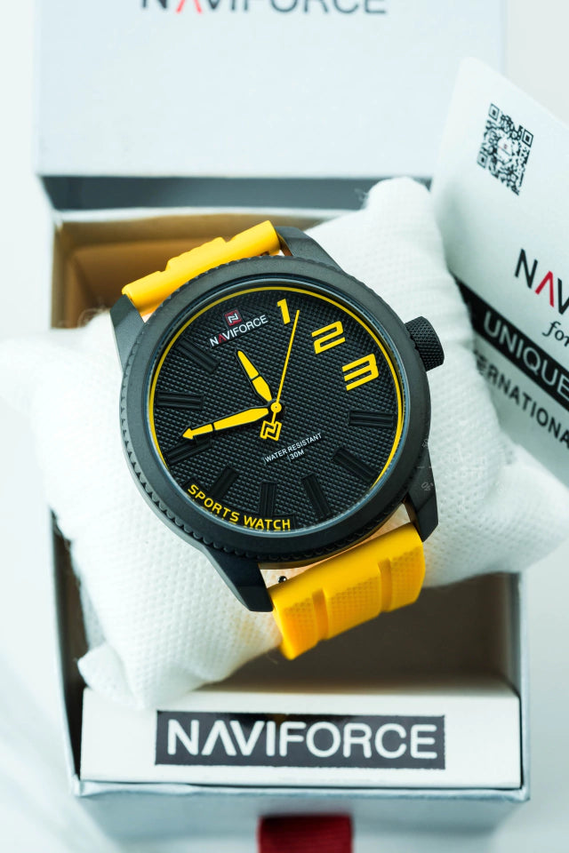 RELOJ NAVIFORCE Amarillo CLÁSICO NF9202T
Hombre
