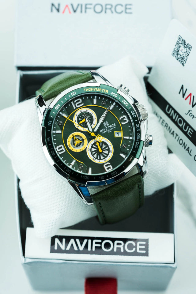 RELOJ NAVIFORCE Verde Cronos NF8020L Hombre