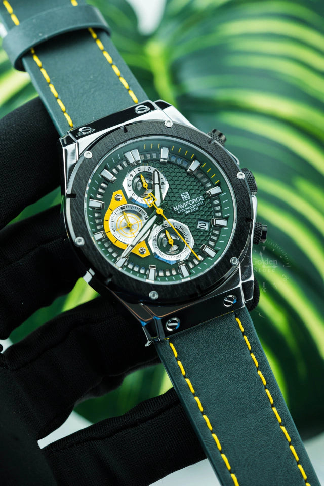NAVIFORCE NF8027L Military Green Watch
Man
