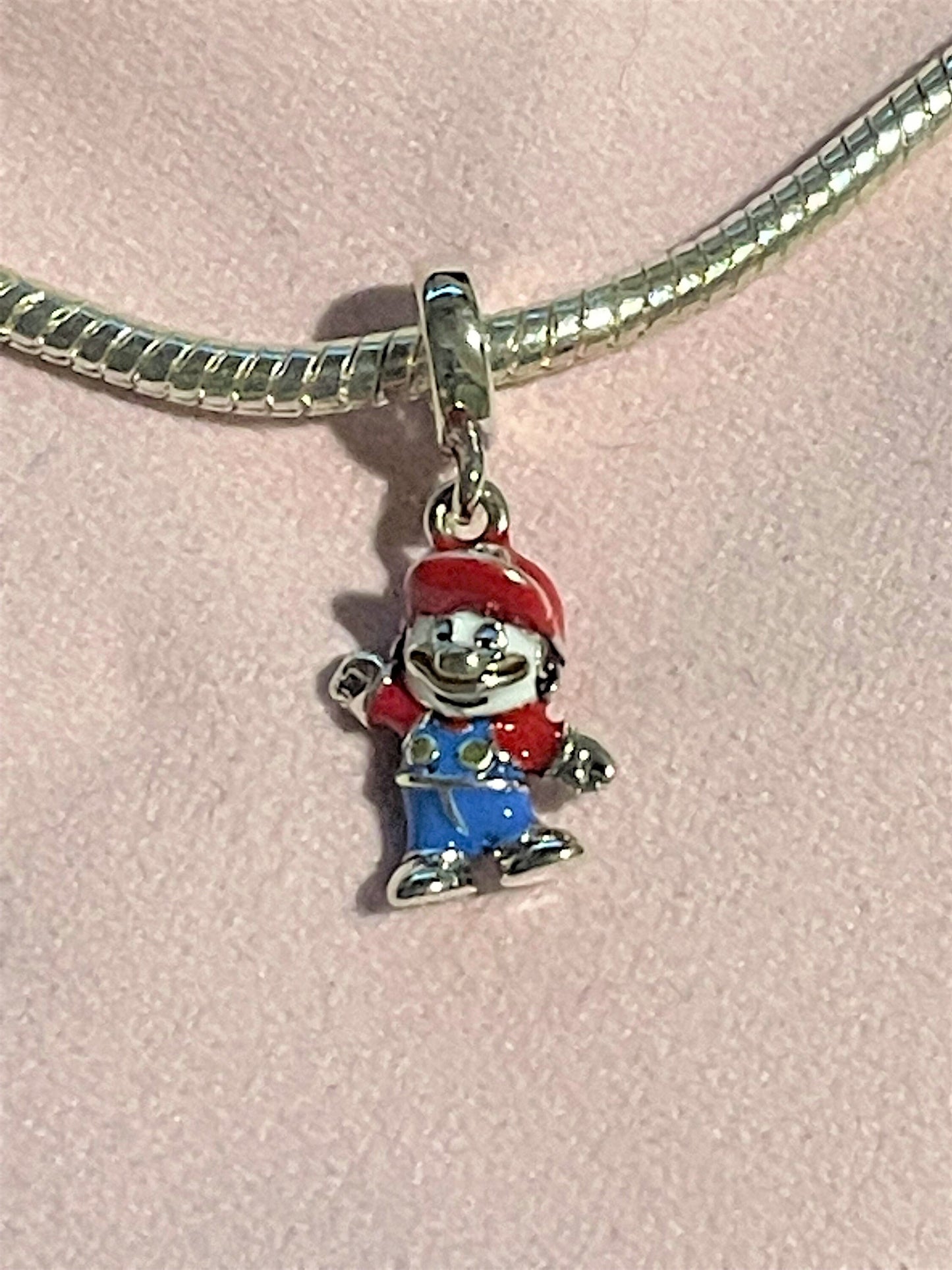 Dije Charm Mario Bros Plata925