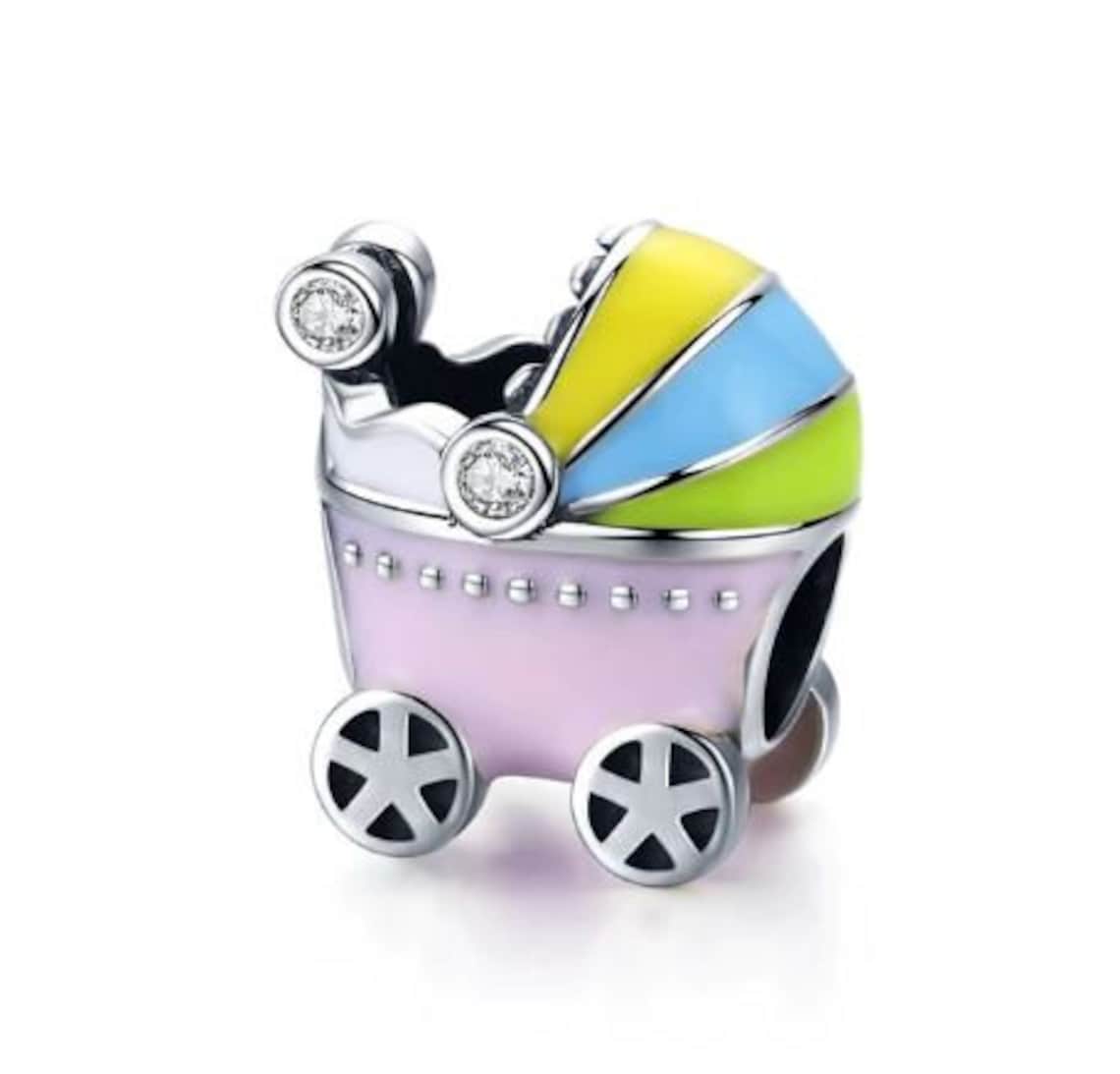 Silver 925 Car Charm Pendant