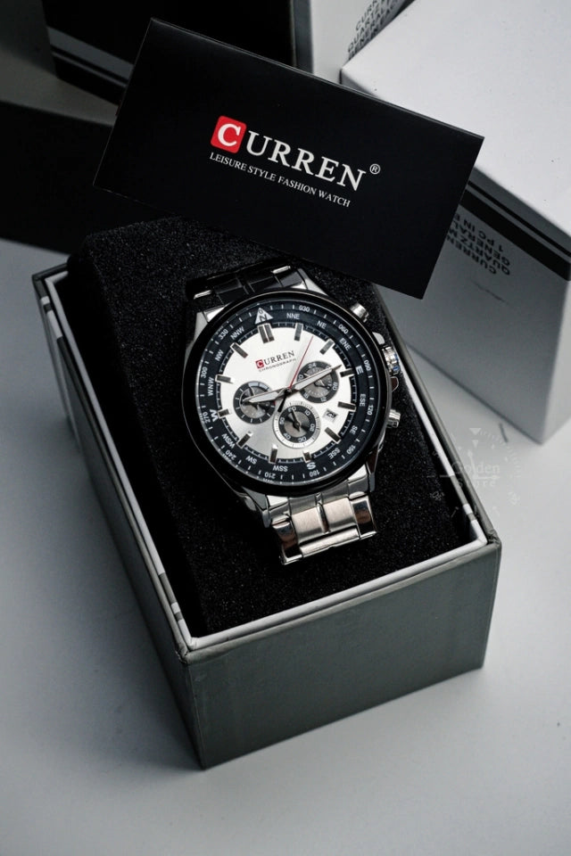 Reloj Curren 8399 Acerado Ejecutivo Elegante