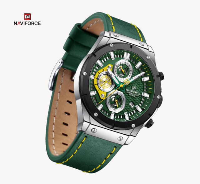 NAVIFORCE NF8027L Military Green Watch
Man