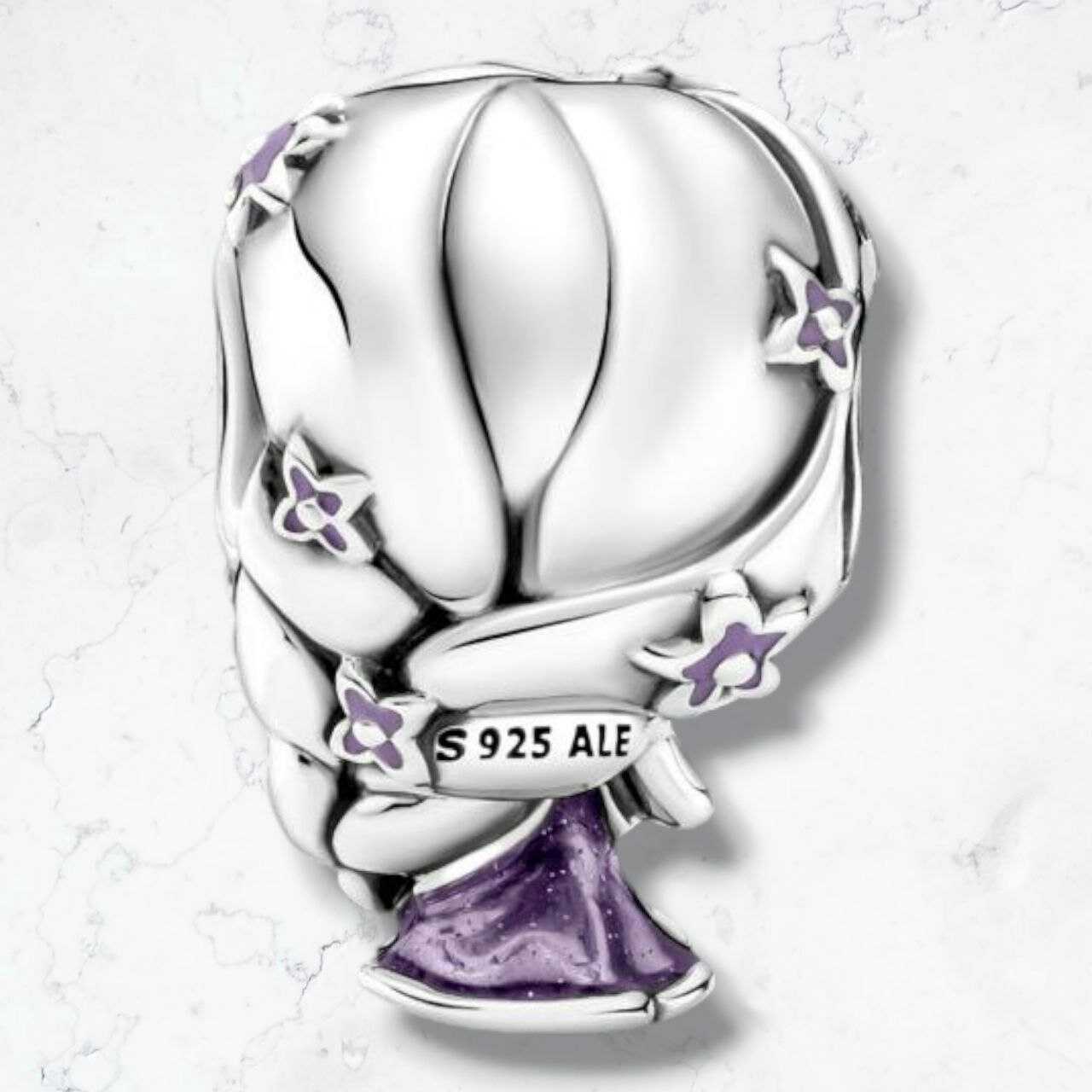 Dije Charms Princesa Rapunzel Plata925