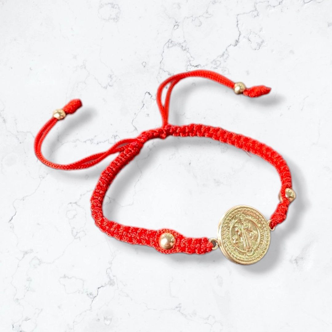pulsera medallón san Benito