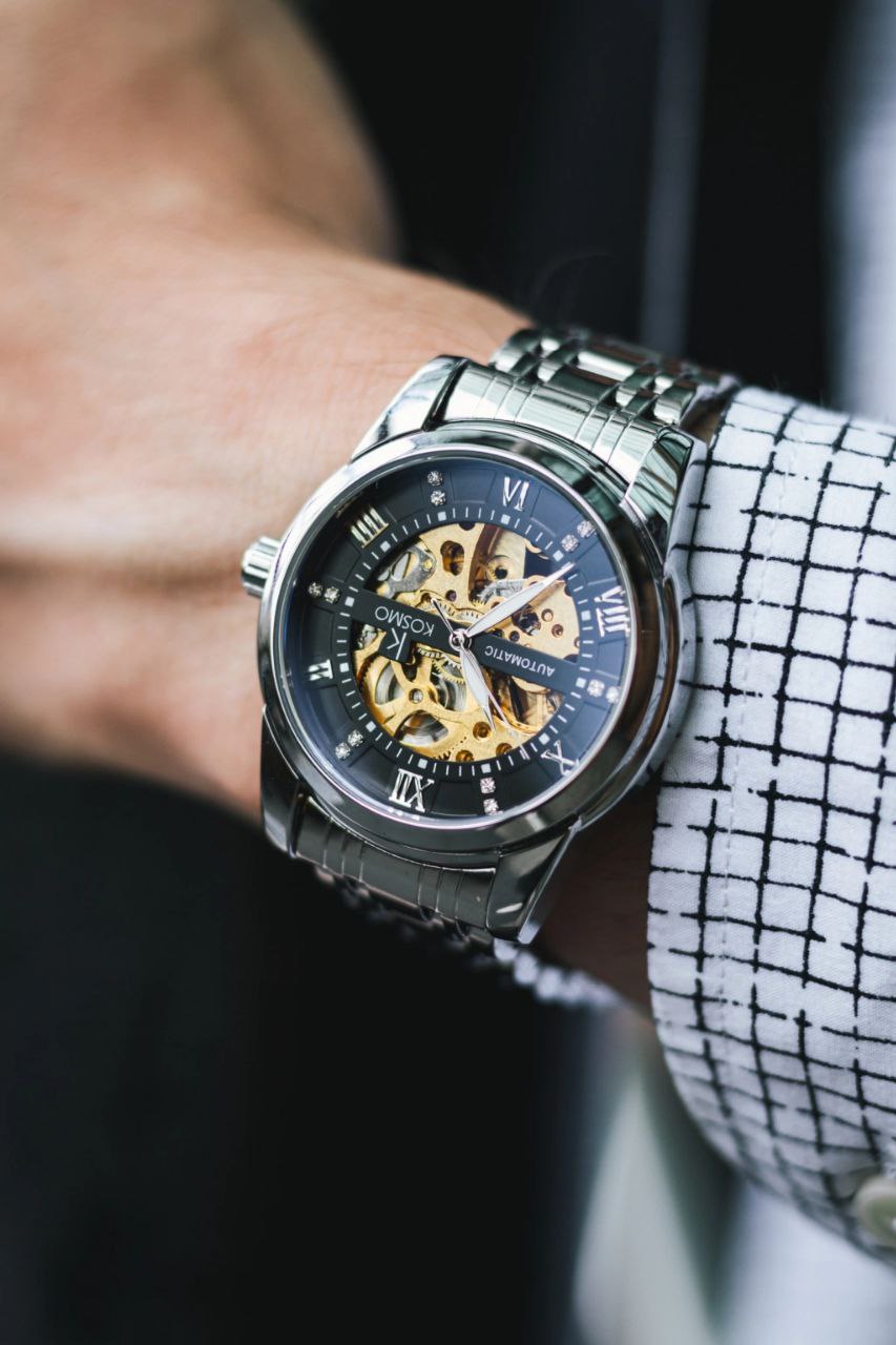 Reloj Kosmo K9005A Hombre Automatico Acerado