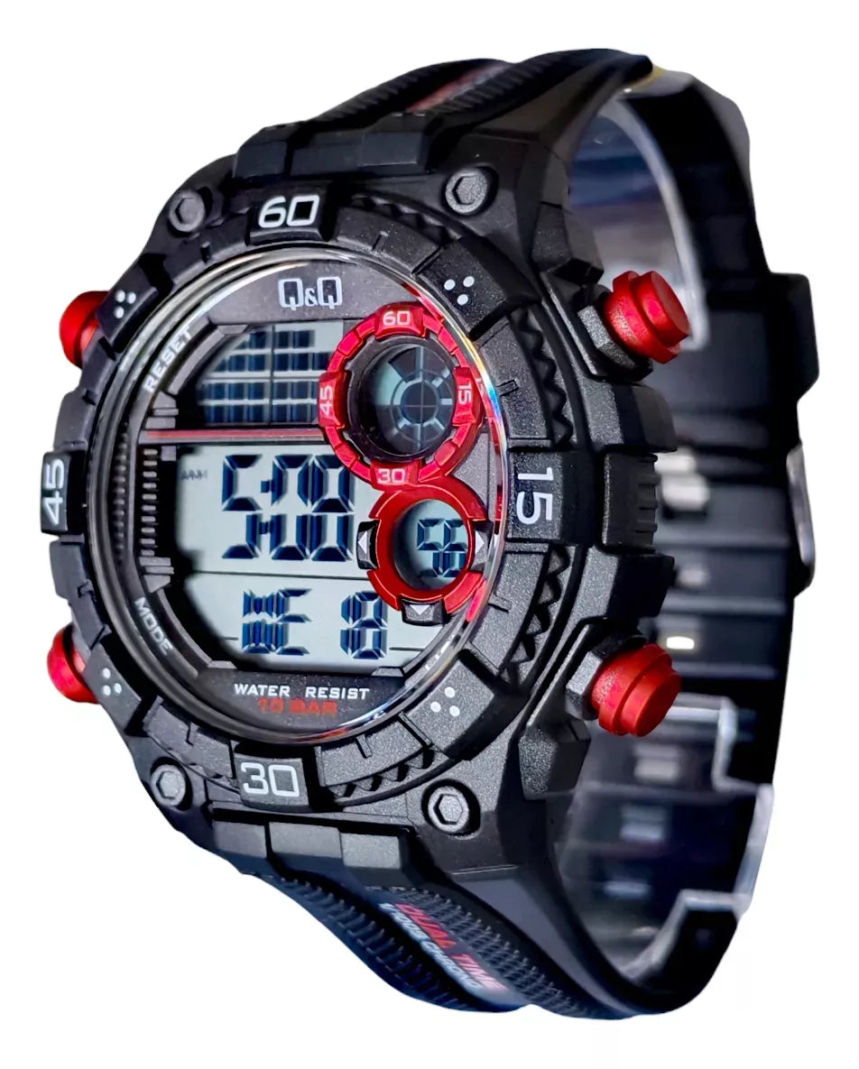 Reloj Q&Q Sumergible Original Hombre G25a500vy Deportivo