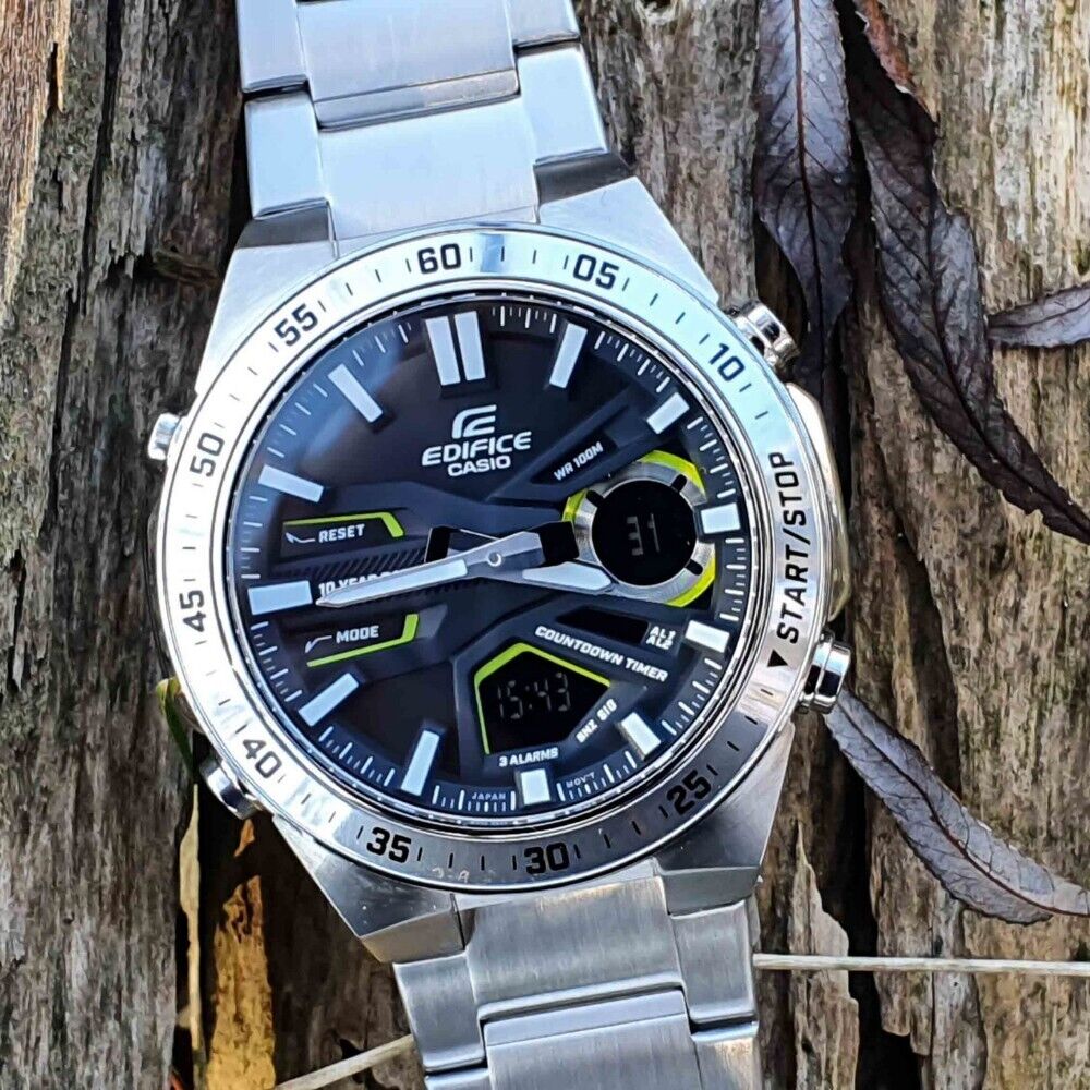 Reloj Casio Edifice EFV-C110D-1A3VDF Análogo y Digital