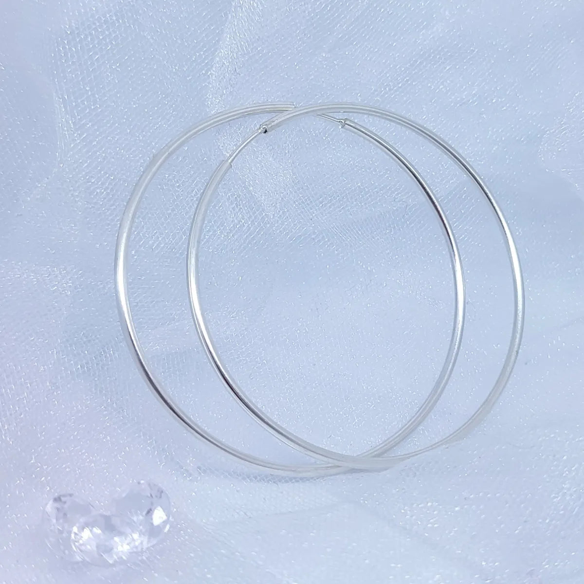 Aretes Candongas Mujer Grandes Plata 925 Excelente Calidad Brillo Encanto
