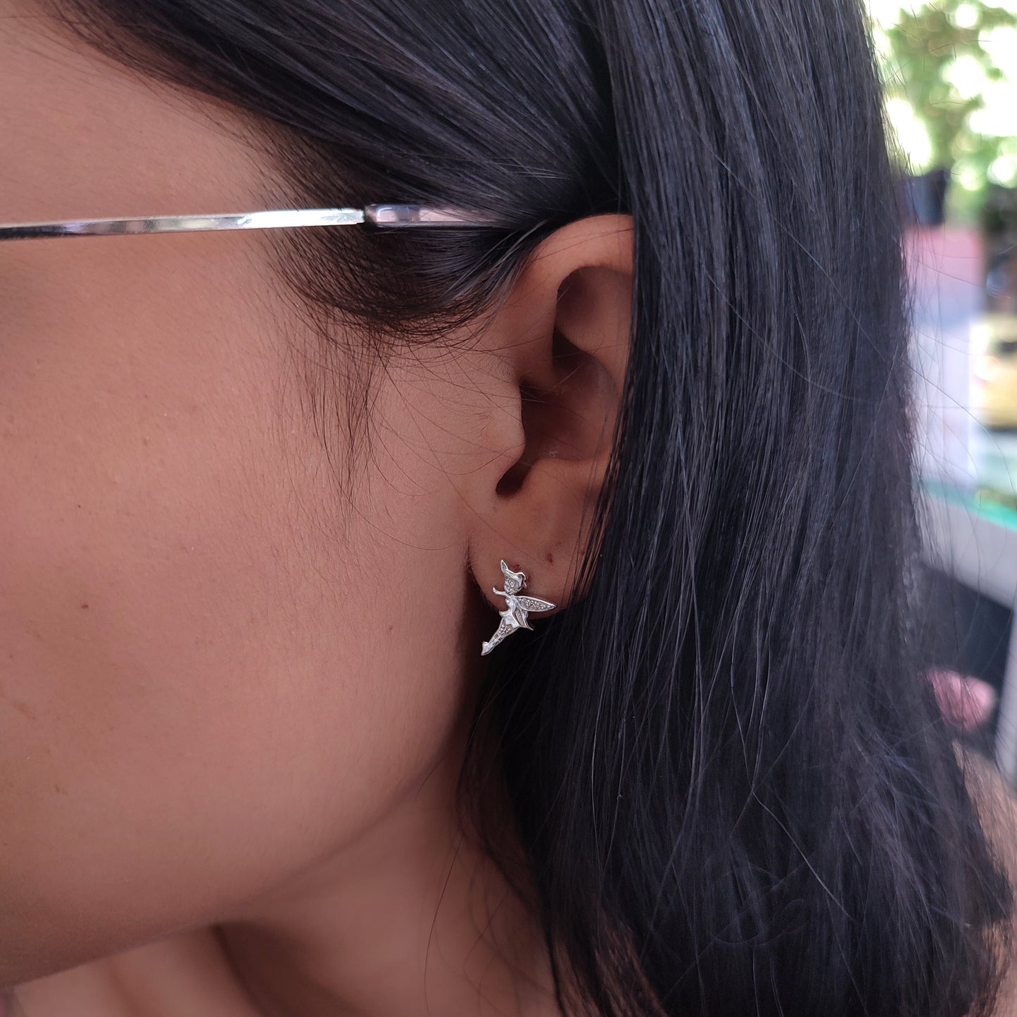 Aretes / Topos / Mujer Plata 925 Italiana Brillo Encanto
