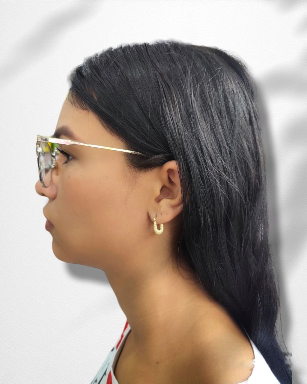 ARETES Candongas Elegantes Mujer En Oro Laminado18k Antialergénicos Brillo Encanto